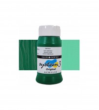 Daler Rowney System3 500 ml Akrilik Boya 335 Emerald 